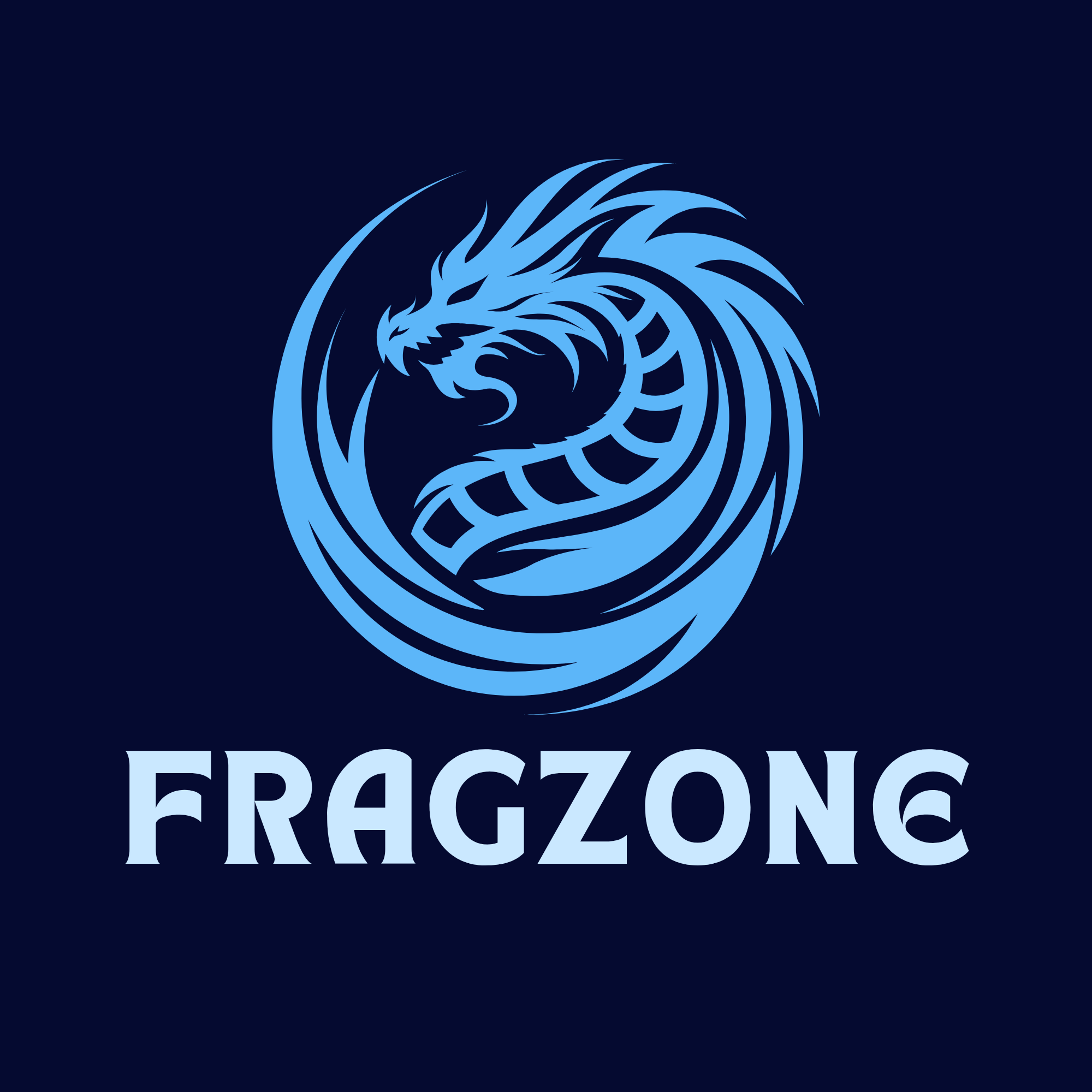 FragZone dragon logo